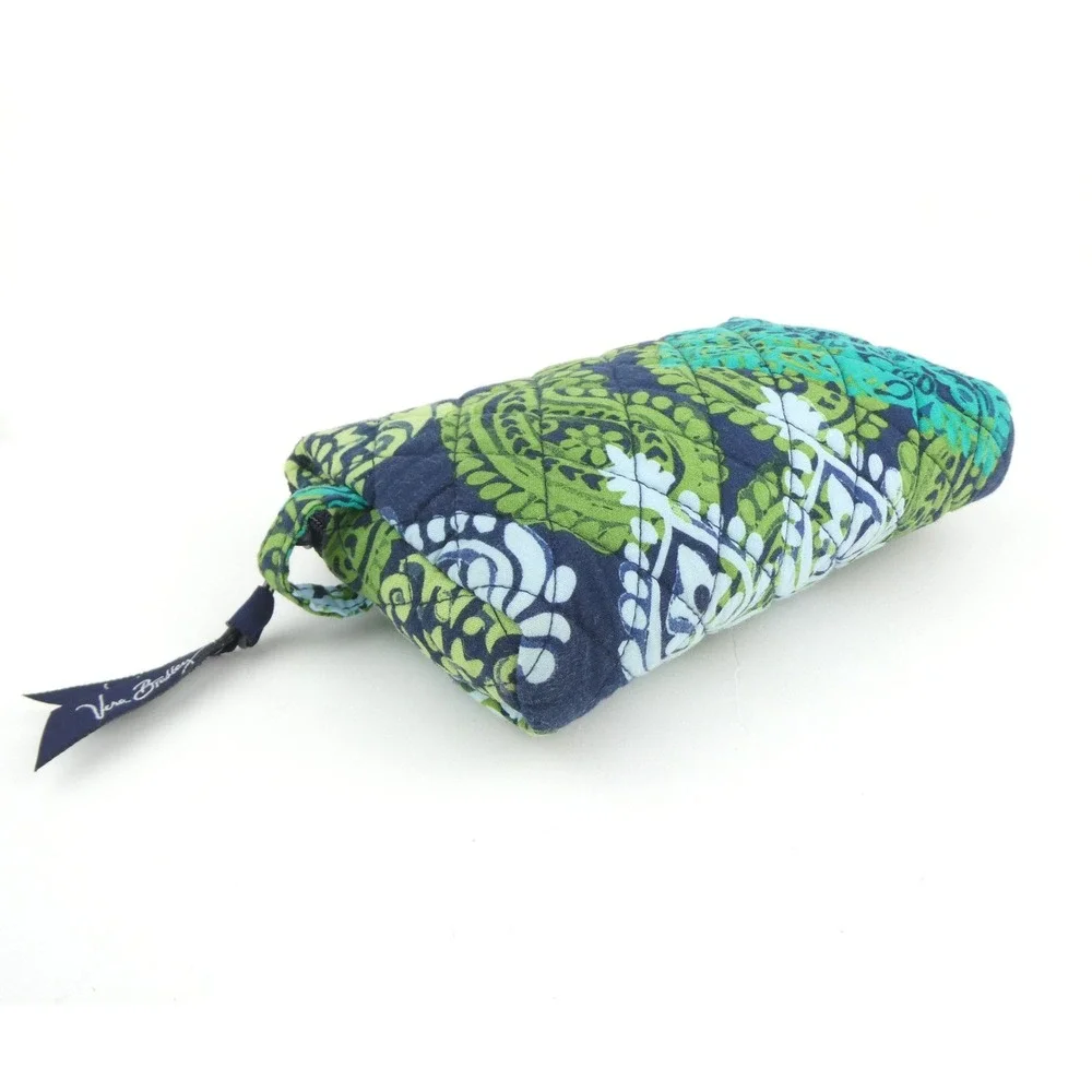 Vera Bradley Caribbean Sea Small Cosmetic Case